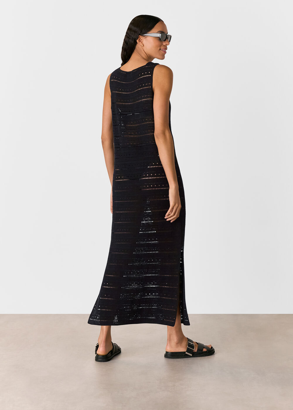 Long Crochet Beach Dress
