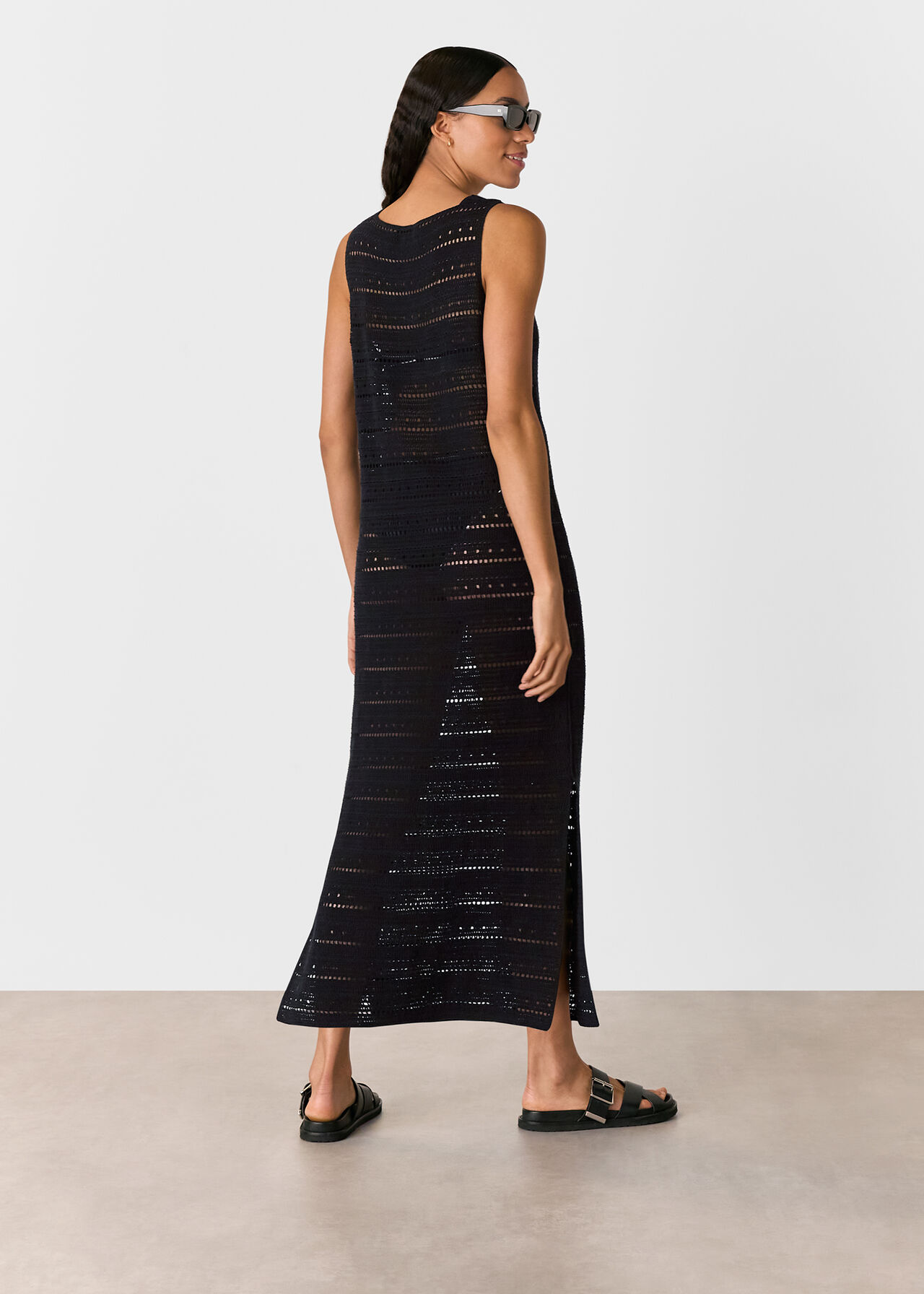 Long Crochet Beach Dress