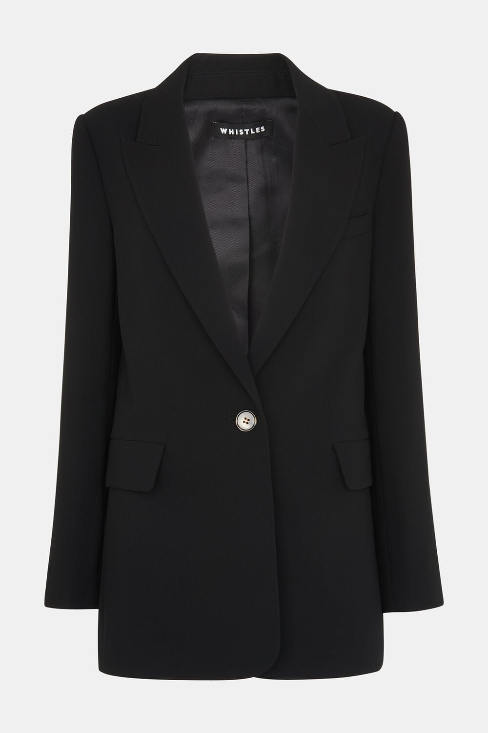 Crepe Boyfriend Blazer