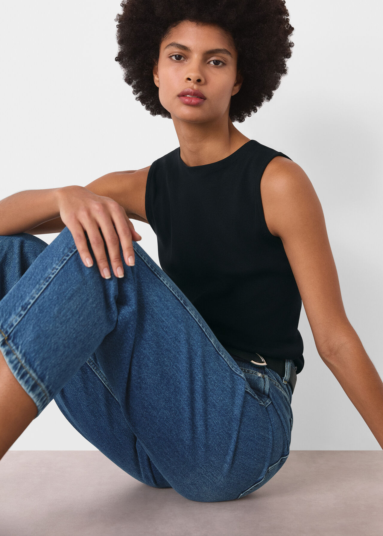 Authentic Barrel Leg Jean