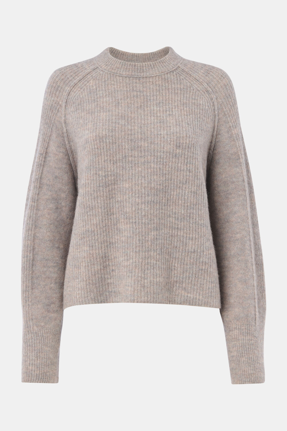 Aria Wool Mix Crew Knit