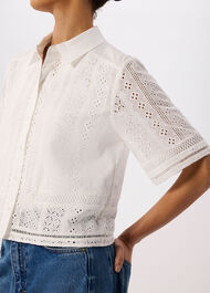Broderie Cotton Shirt