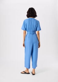 Petite Fiona Linen Button Jumpsuit
