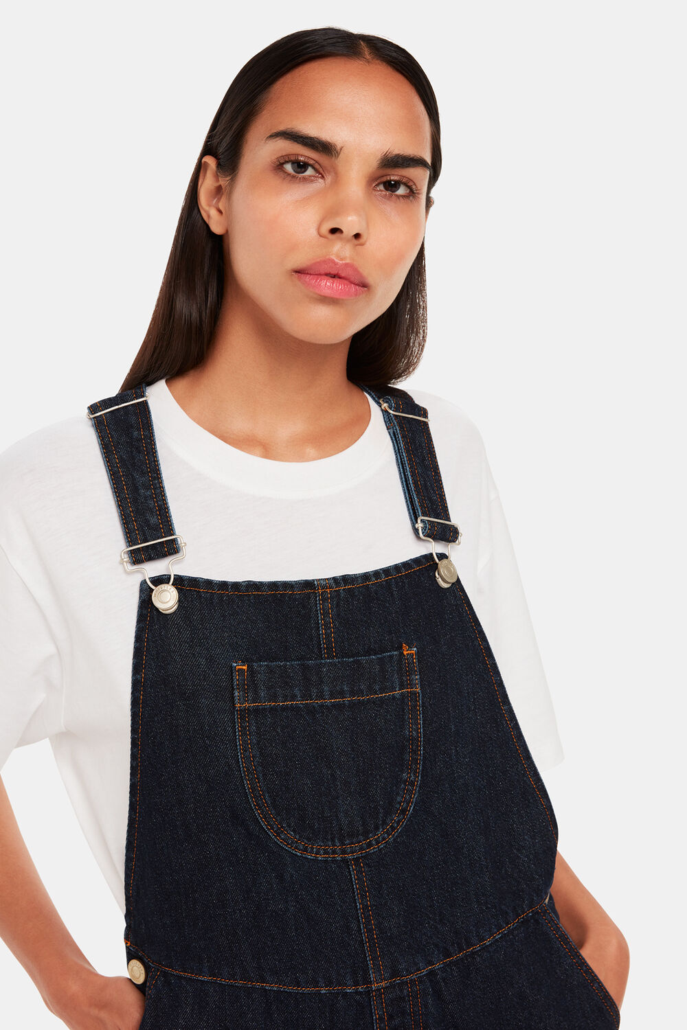 Dark Denim Leni Dungaree