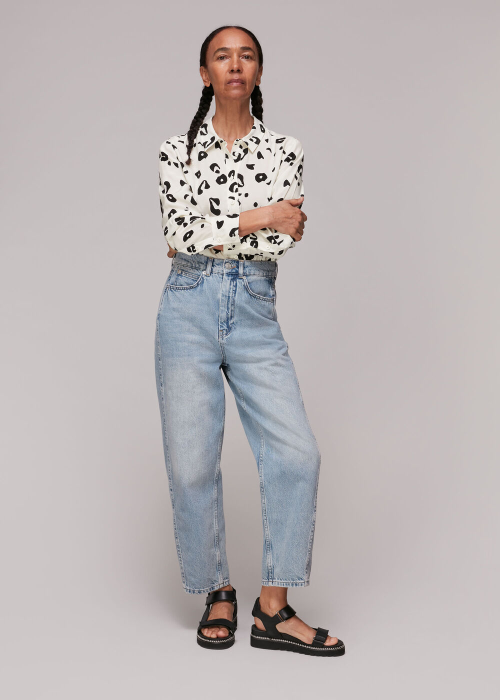 Leopard Print Soki Shirt