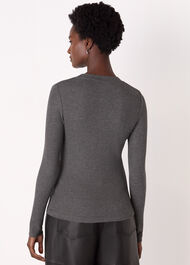 Essential Ribbed Crew