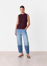 Chunky Cotton Pointelle Tank