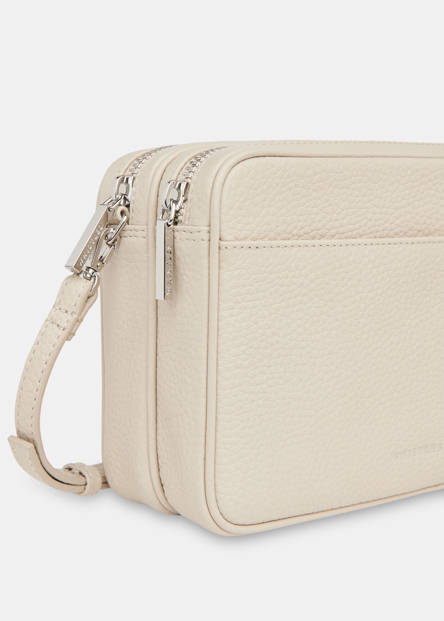 Taupe Carmen Crossbody Bag WHISTLES