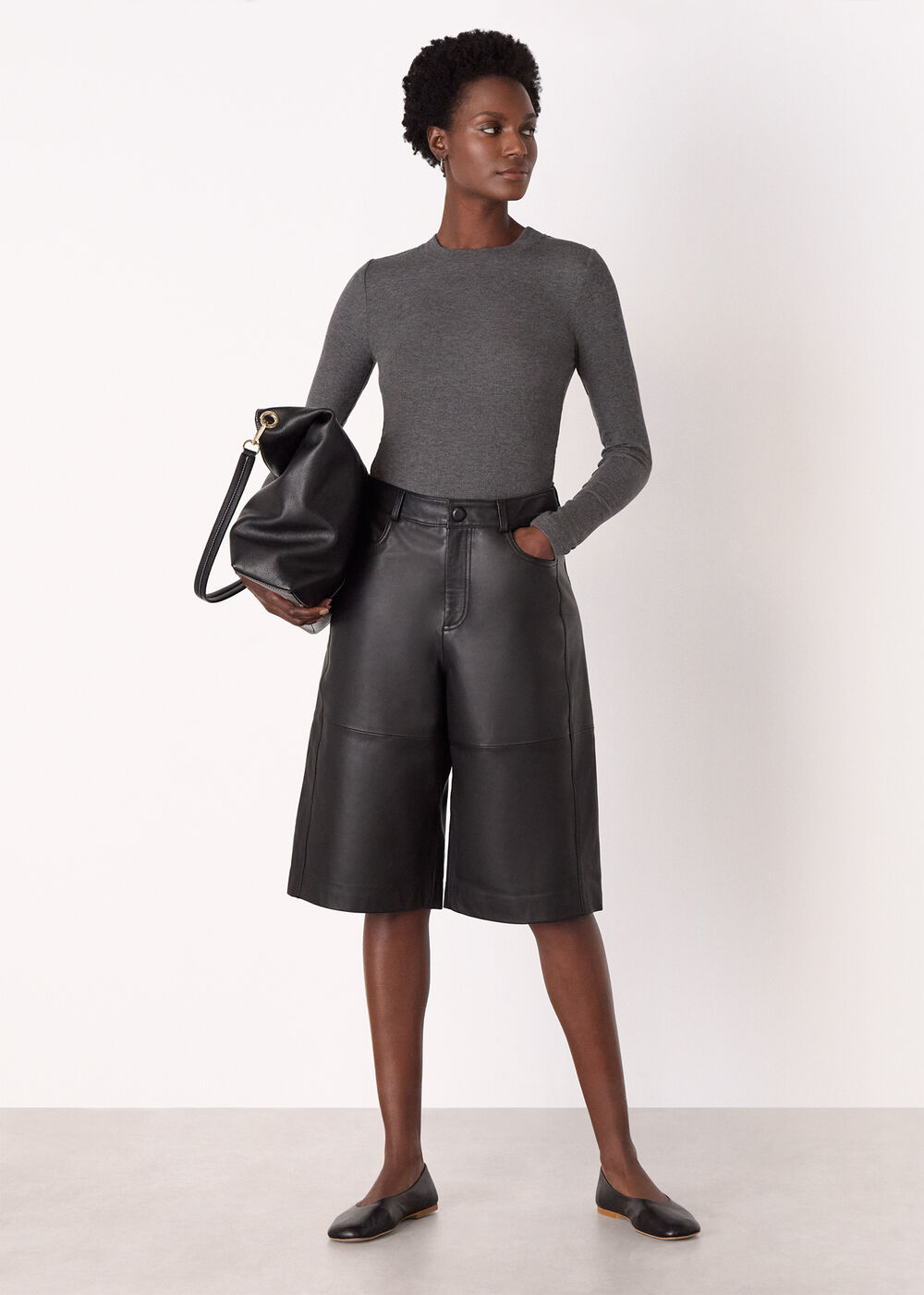 Essential Ribbed Crew