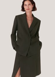 Natalie Wool Blend Skirt