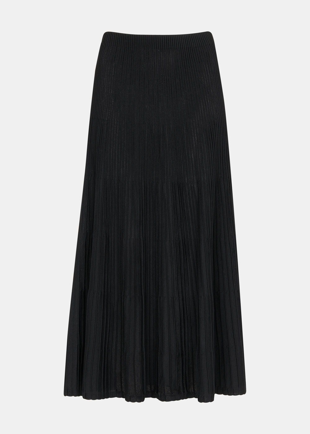 Knitted Pleated Skirt