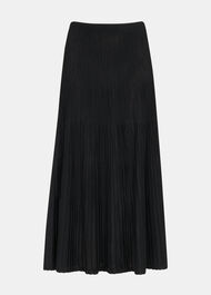 Knitted Pleated Skirt