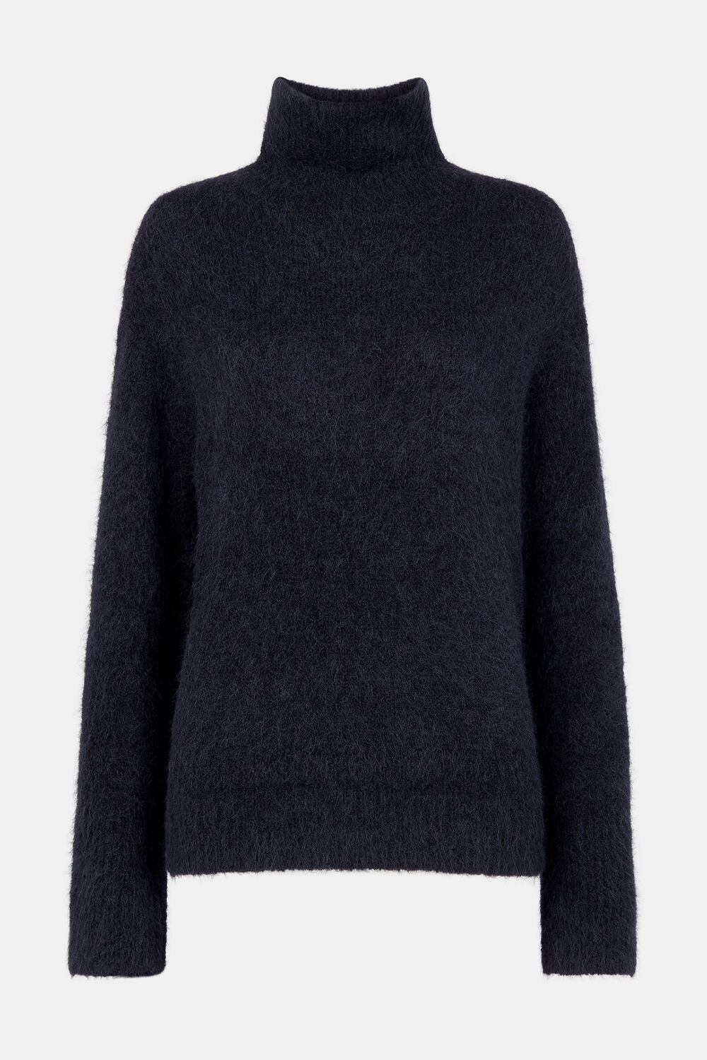 Alpaca Blend Funnel Knit