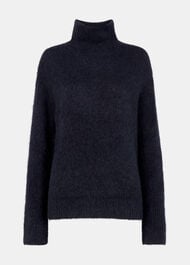 Alpaca Blend Funnel Knit