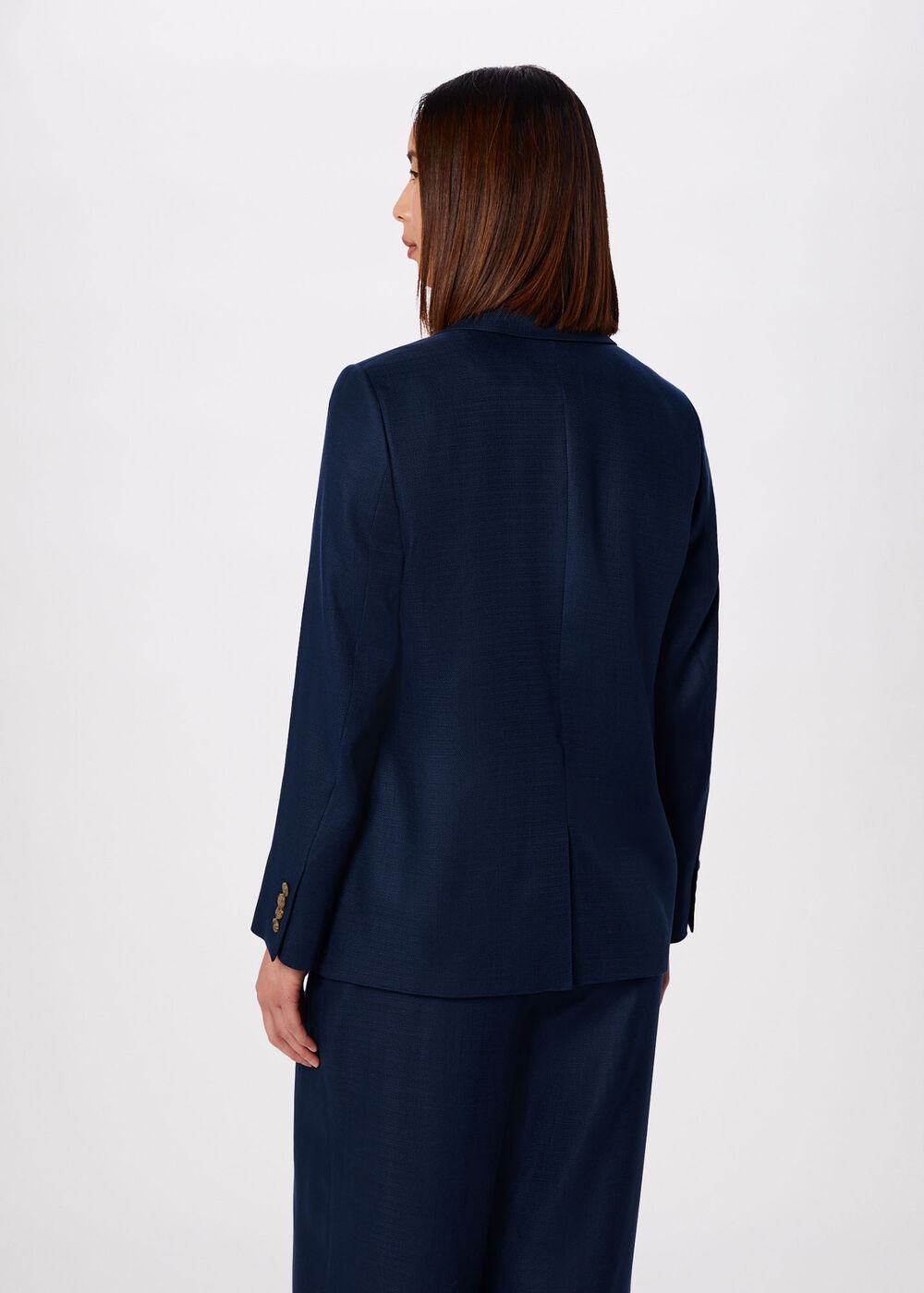 Relaxed Hopsack Blazer