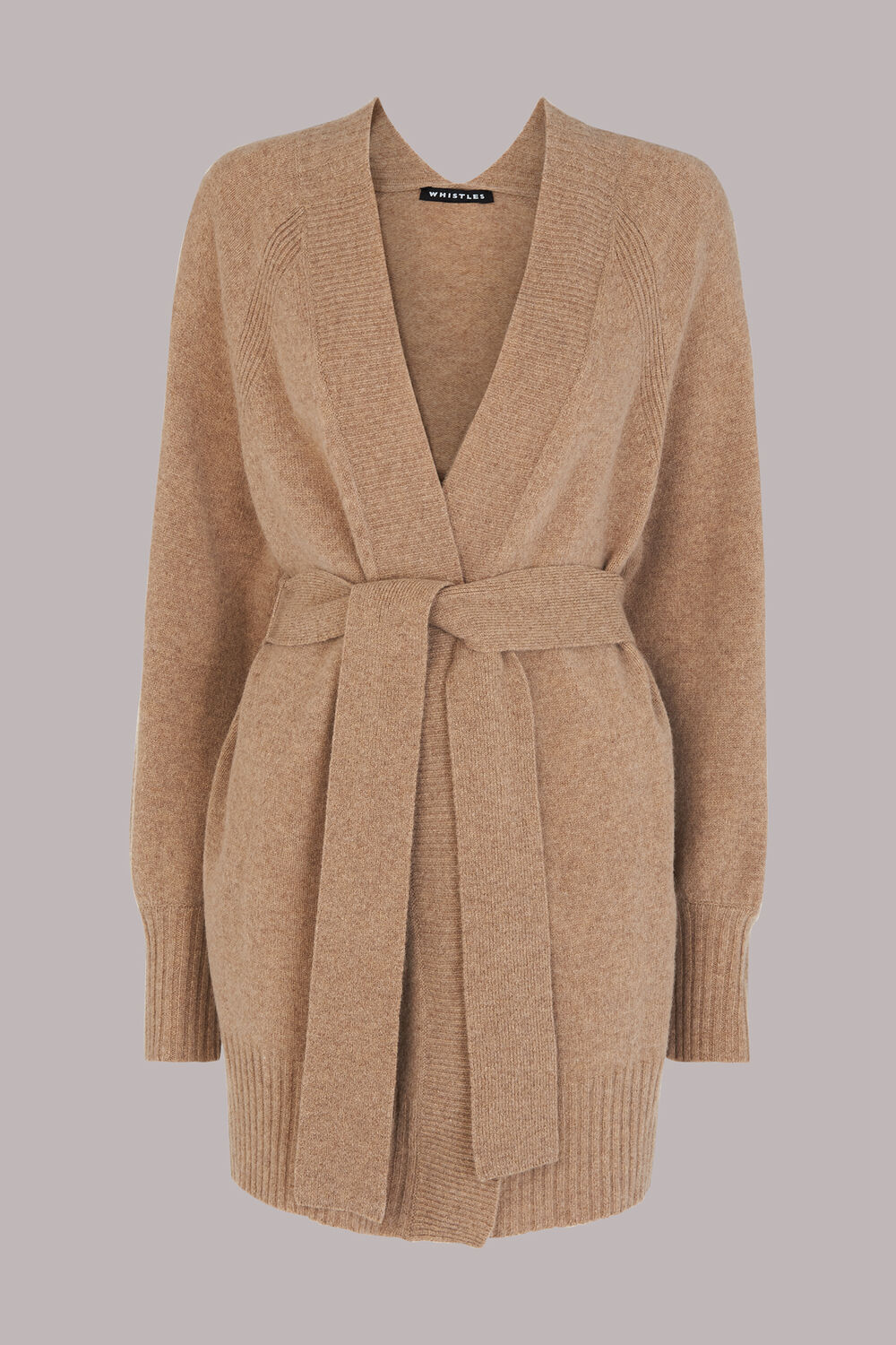Knitted Wrap Cardigan