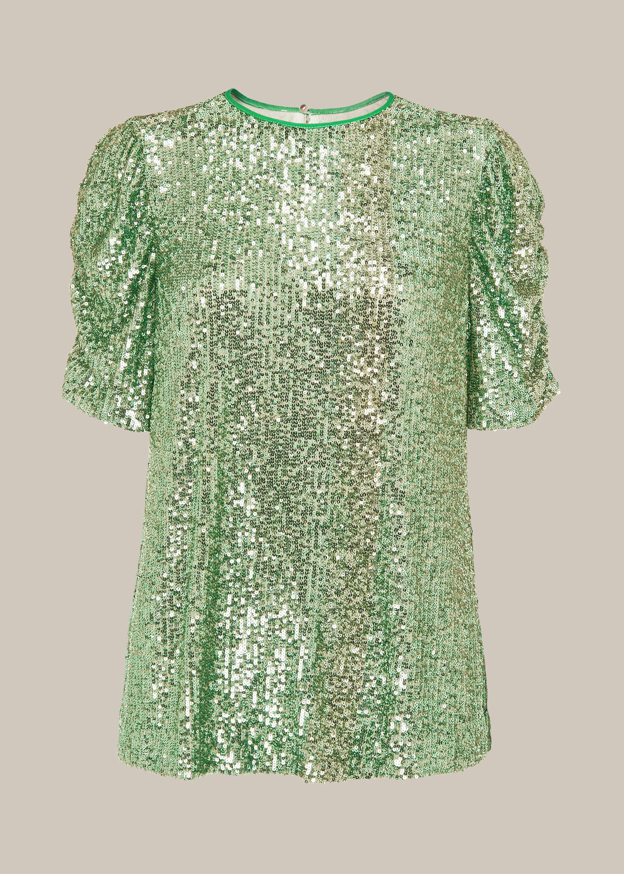 Seema Sequin Top