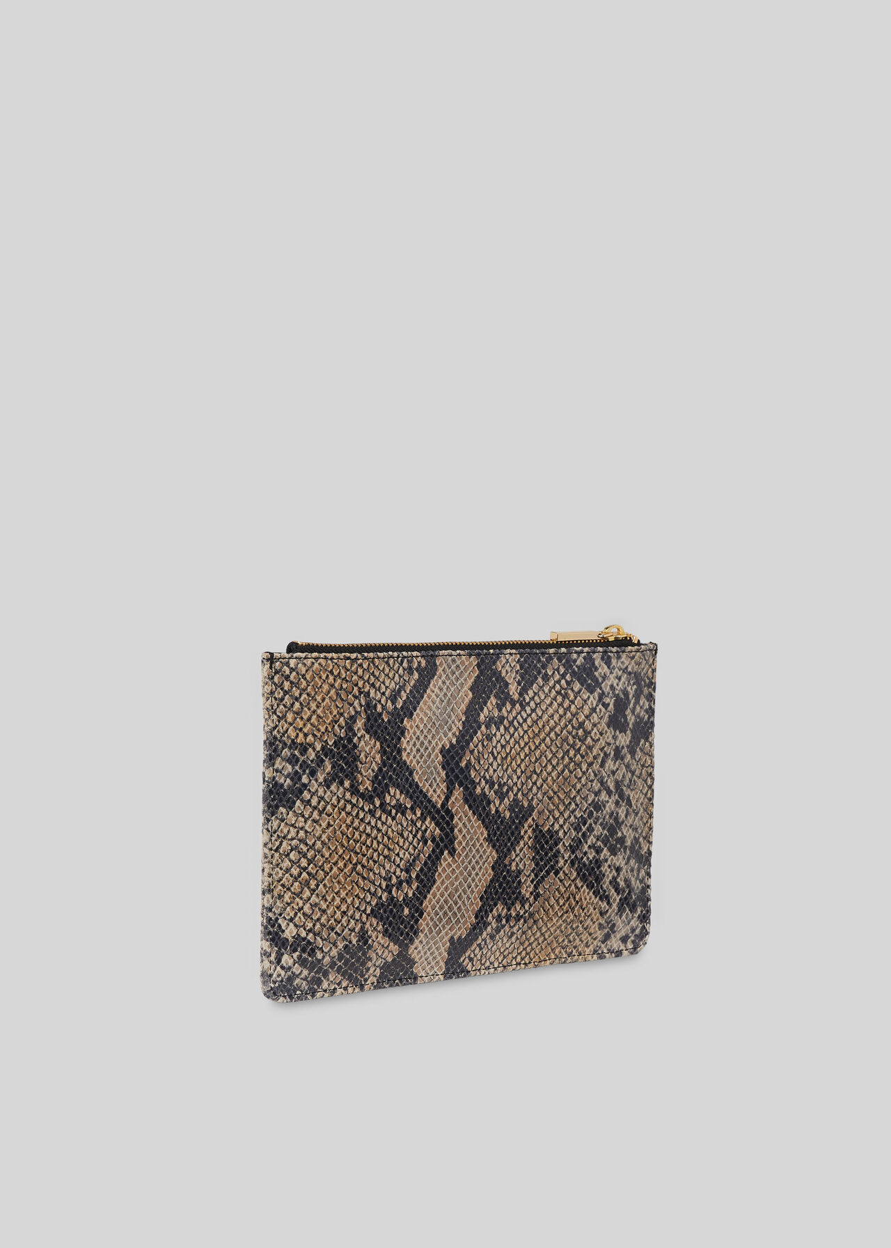 Snake Small Clutch Black/Multi