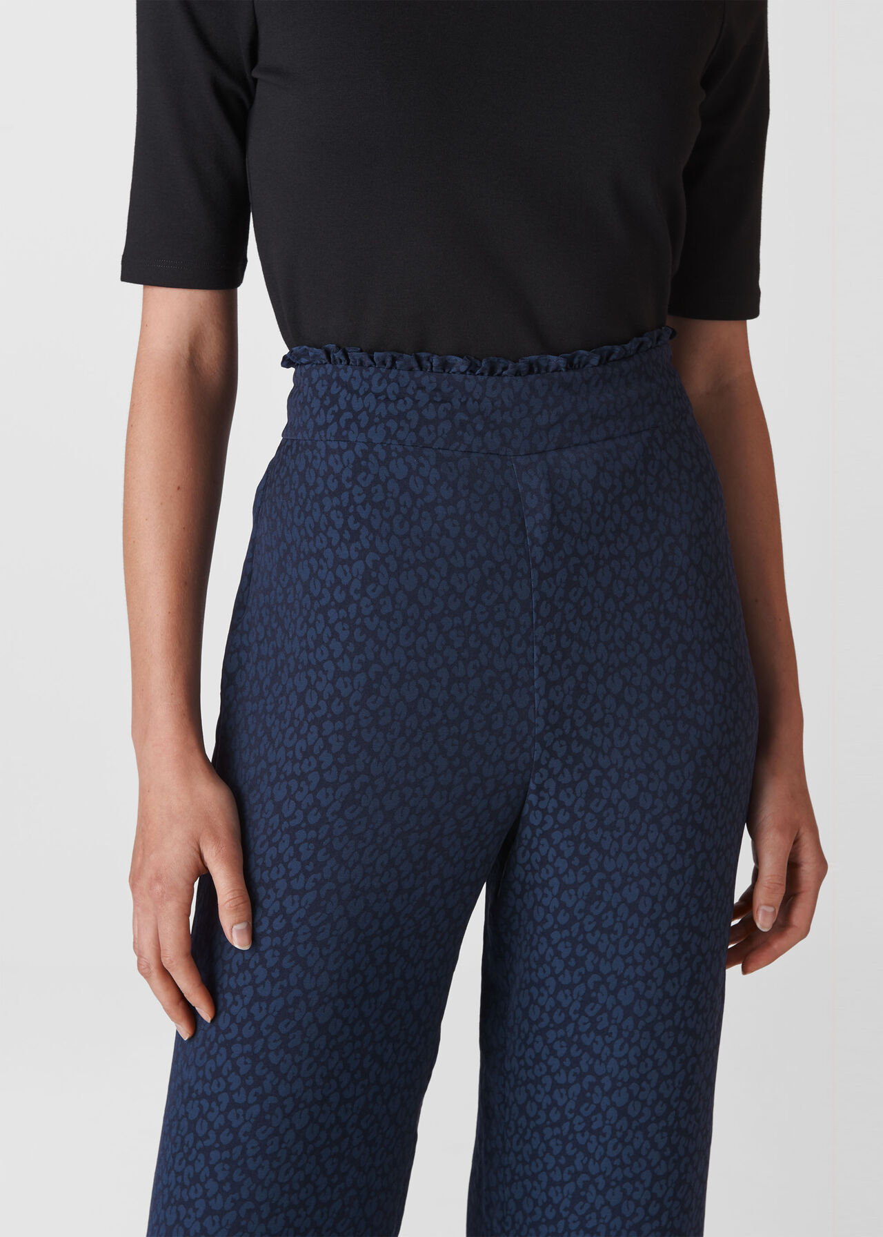 Animal Jacquard Trouser