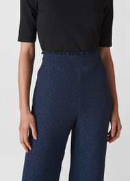 Animal Jacquard Trouser