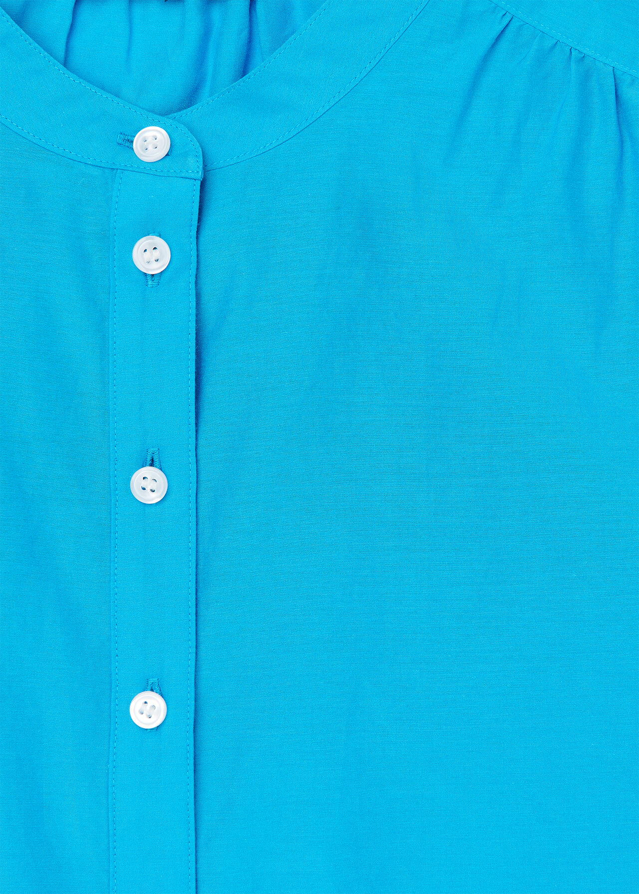 Silk Cotton Trapeze Shirt