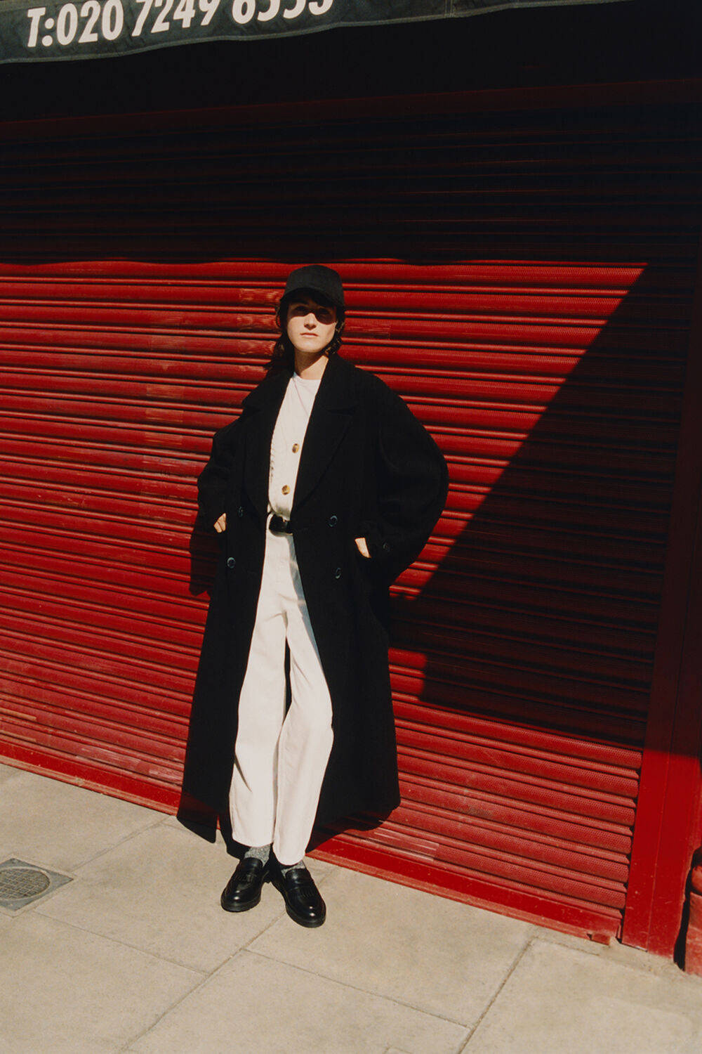 Indira Puff Sleeve Wool Coat