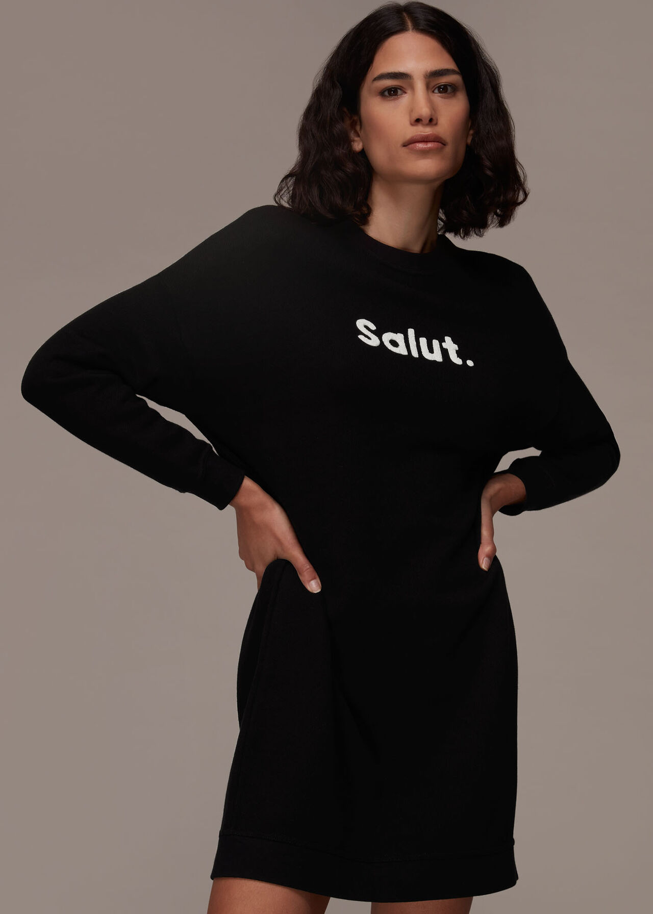 Salut Logo Sweat Dress