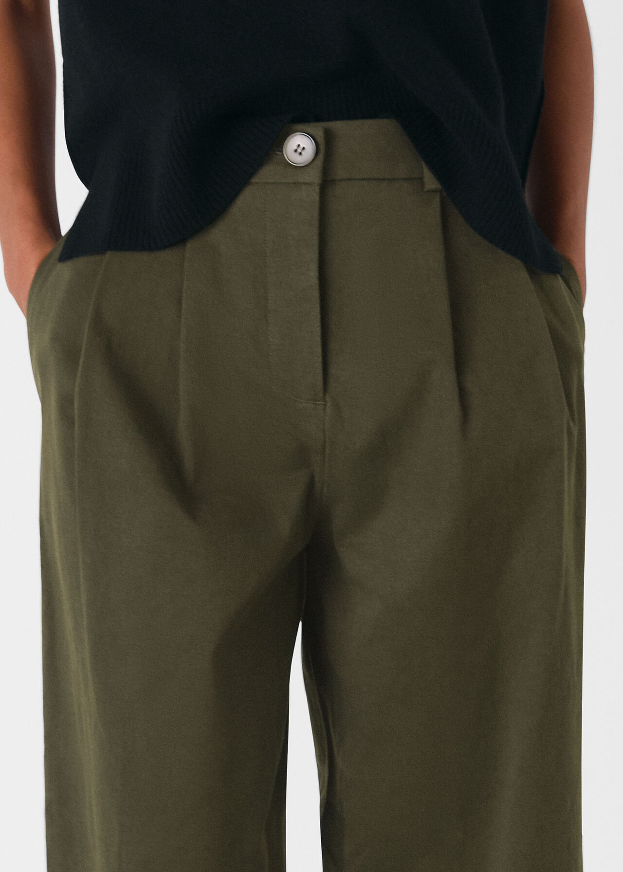 Bethany Barrel Leg Trouser