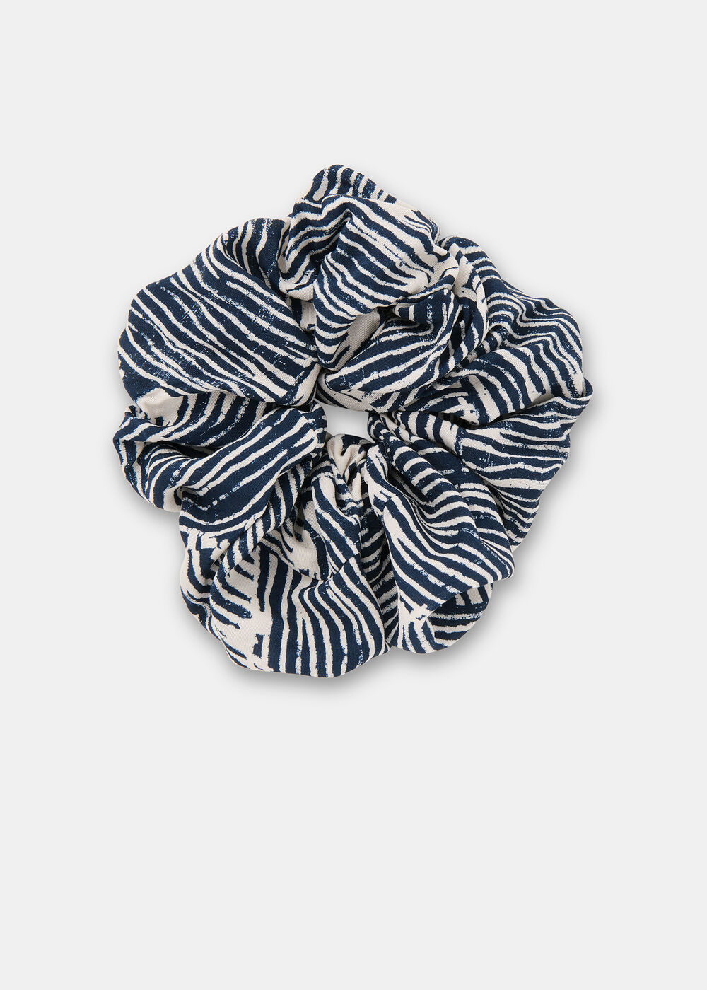 Hatch Squares Scrunchie