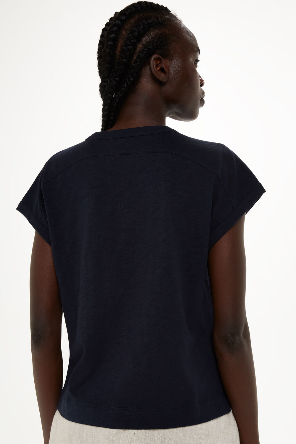 Aubrie Button Through Top