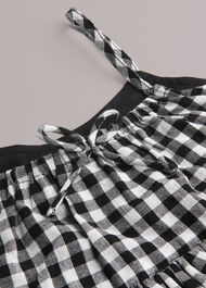 Gingham Carmen Dress