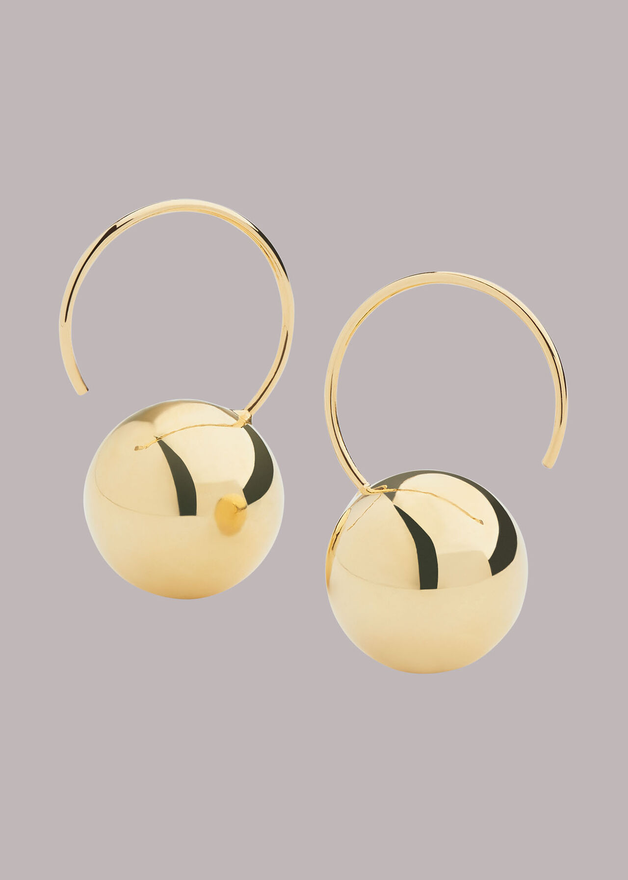 Sphere Hook Earring