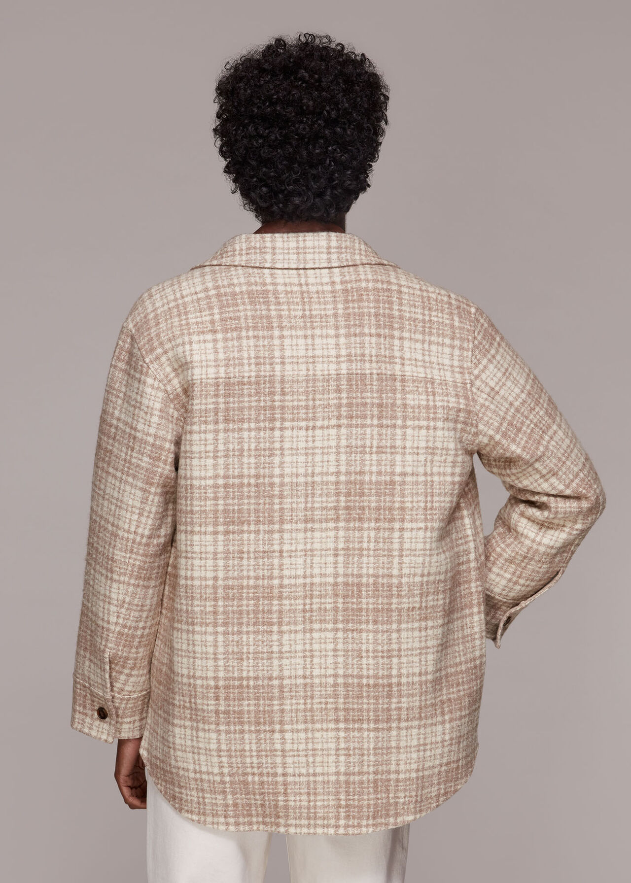 Classic Wool Checked Overshirt