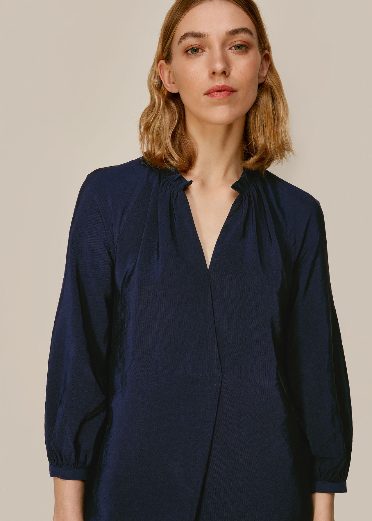 Enora Dress Navy