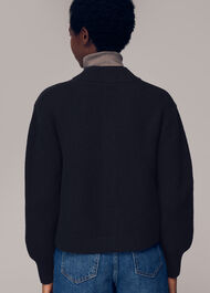 Moss Stitch Cardigan