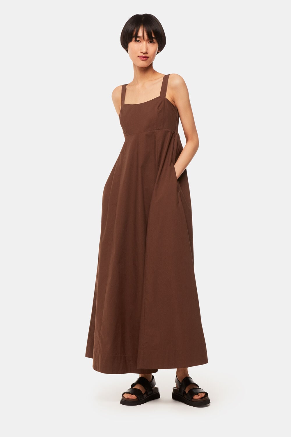 Brown Anna Dress