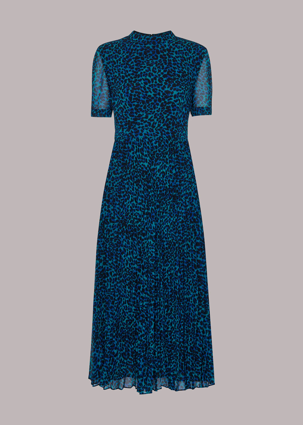 Forest Leopard Cut Out Dress