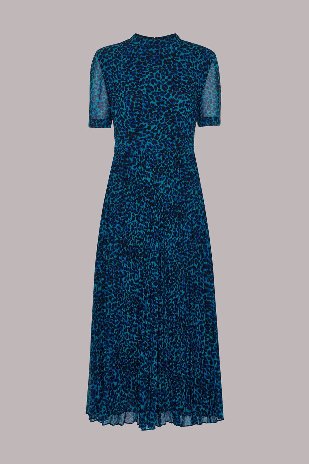 Forest Leopard Cut Out Dress