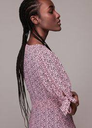 Ink Leopard Print Neave Dress