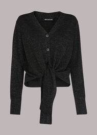 Sparkle Tie Cardigan