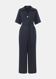 Button Front Jumpsuit
