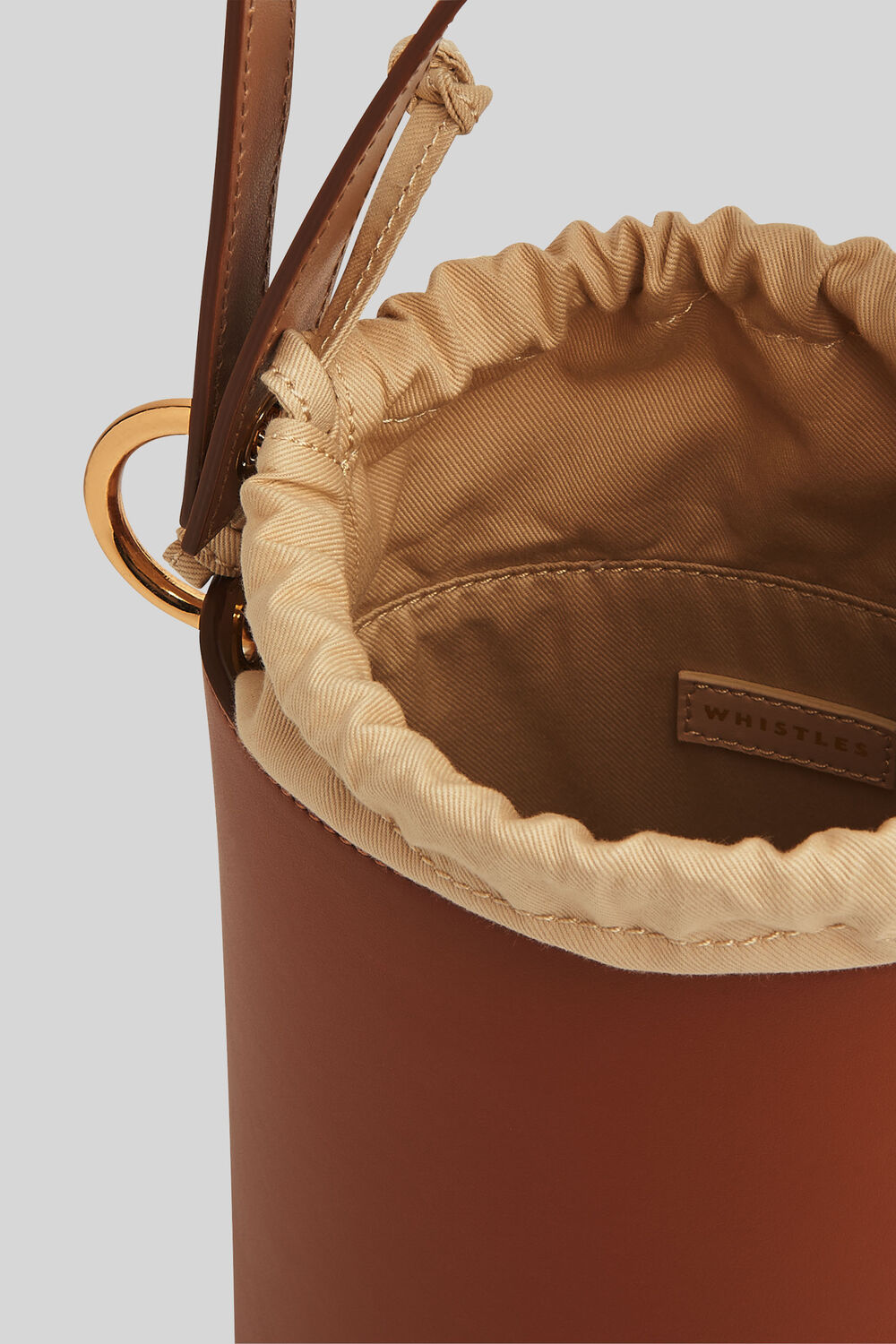 Matilda Bucket Bag Brown