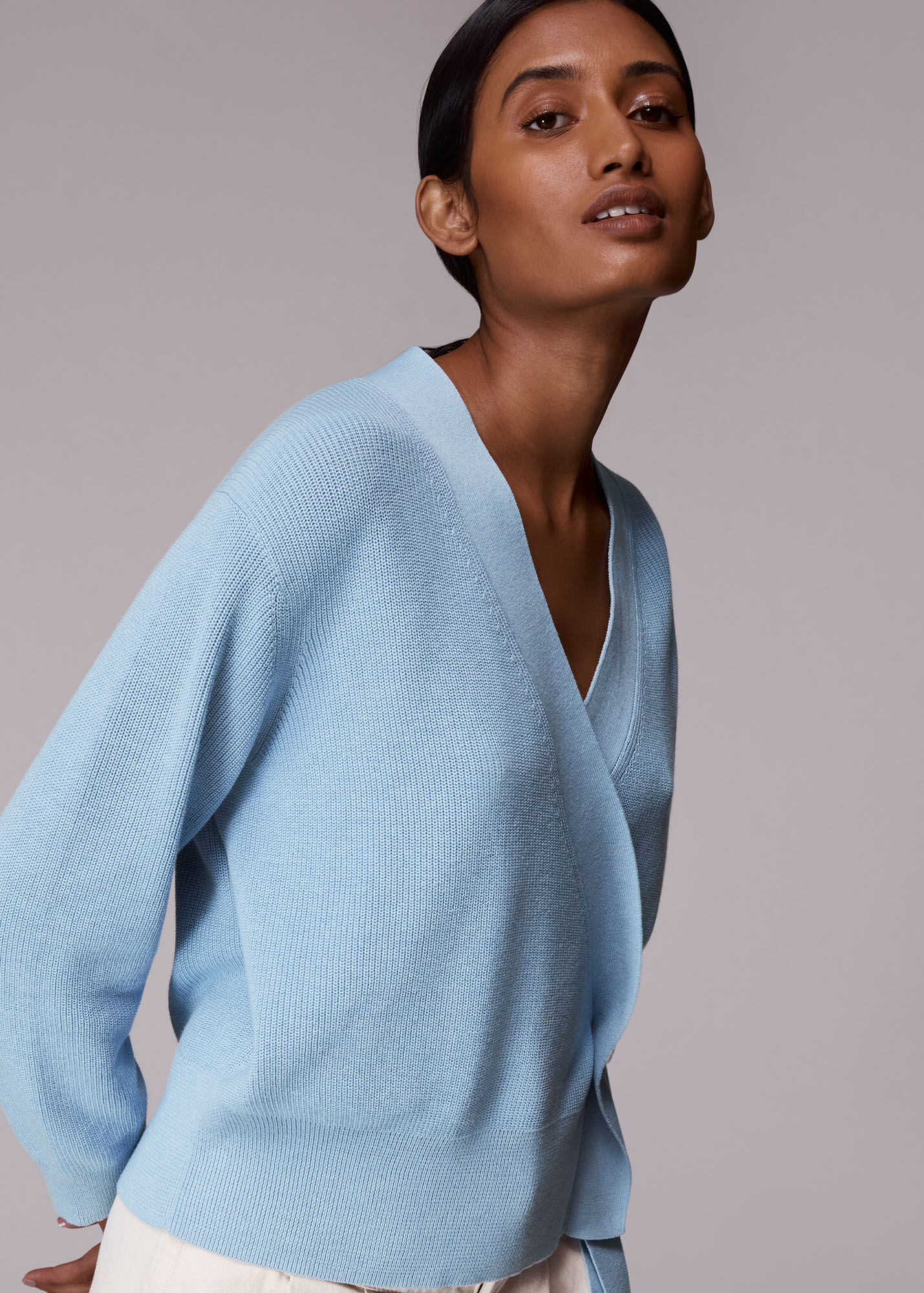Blue ballet cardigan hot sale