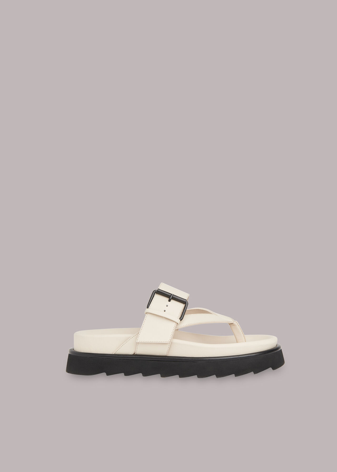 Sutton Toe Post Buckle Sandal