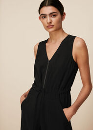 Corey Zip Casual Jumpsuit