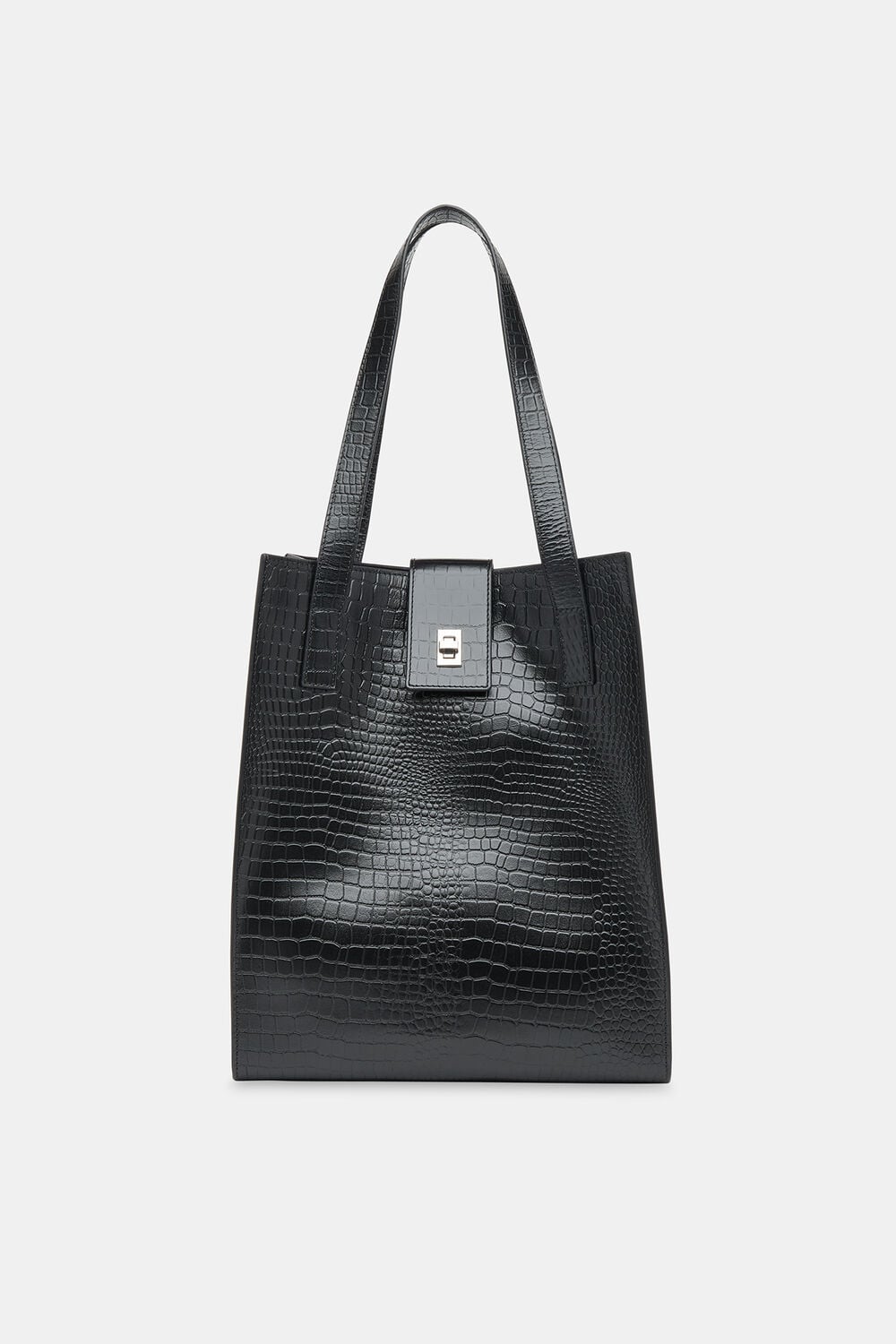 Black Inara Turn Lock Bag