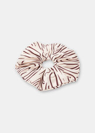 The Longing Wave Print Swim Scrunchie