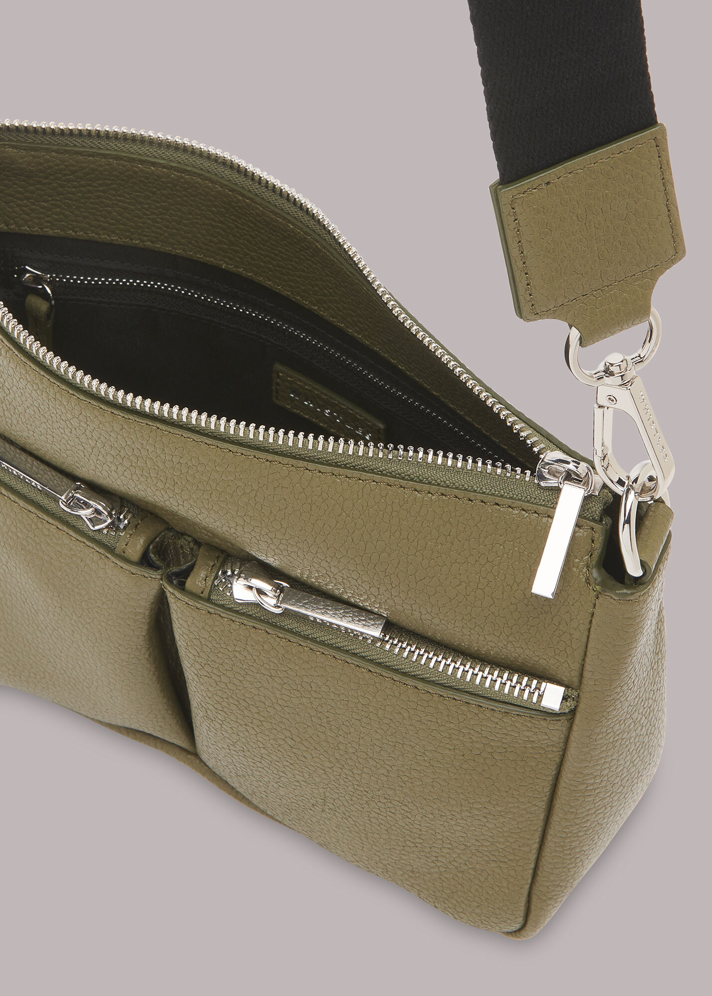 Khaki Cash Crossbody Bag WHISTLES