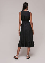 Matilda Smocked Linen Dress