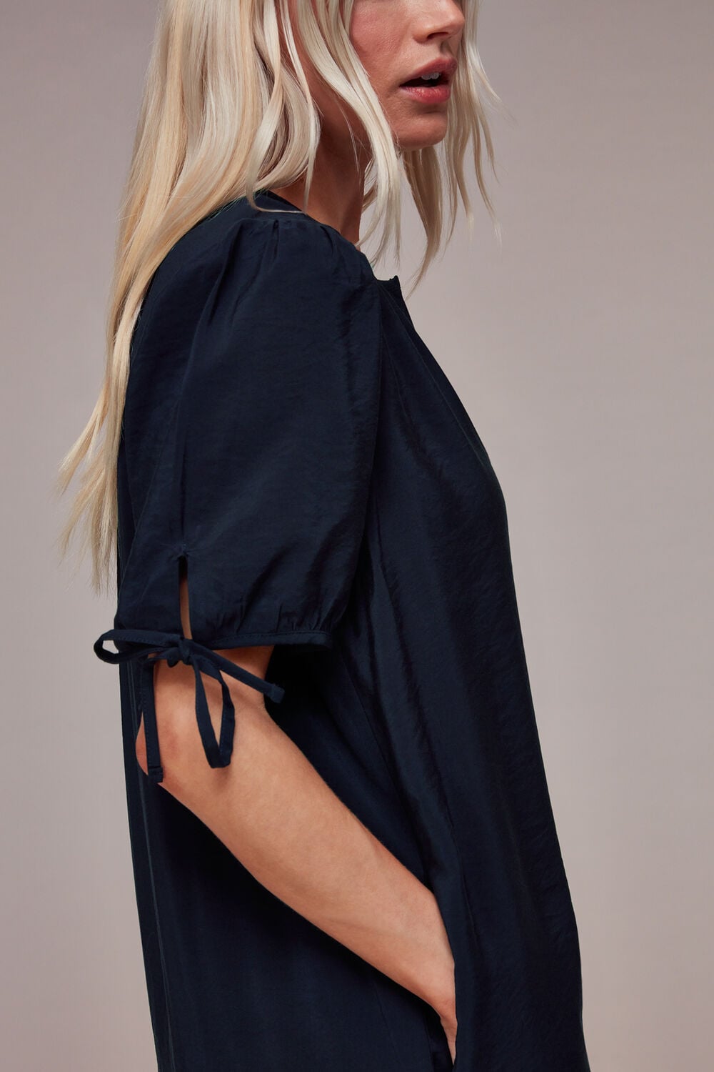 Petite Frankie Button Through Dress
